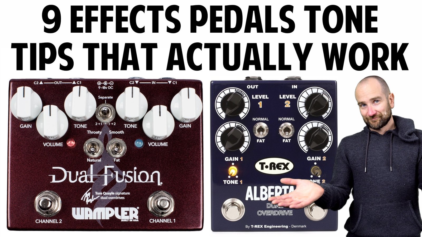9 effects pedals tone tips that actually work