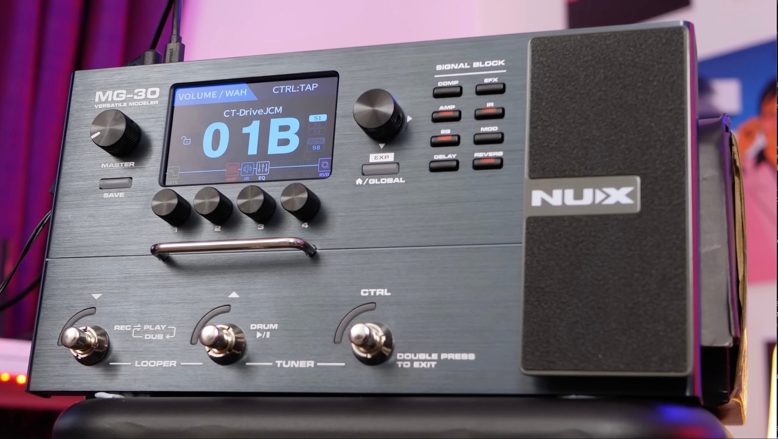 NUX MG-30 Effects Pedal Review