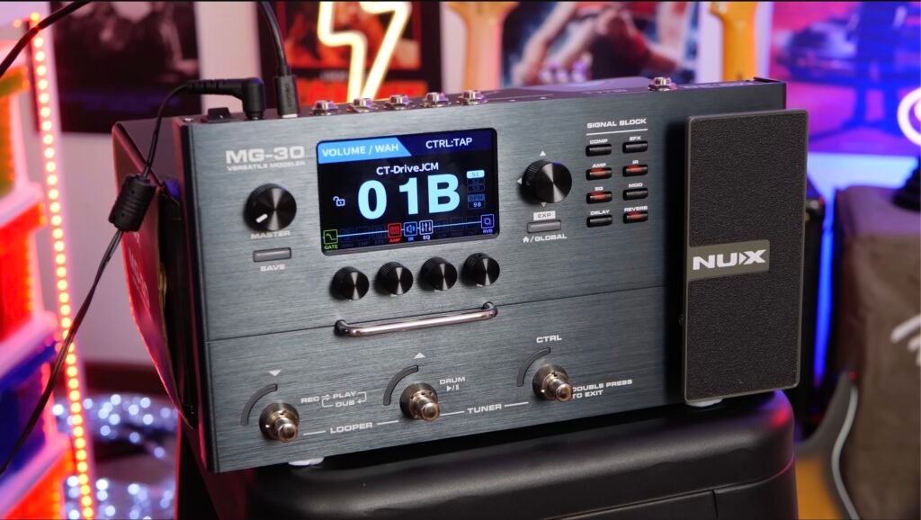 NUX MG-30 LCD Display Screen