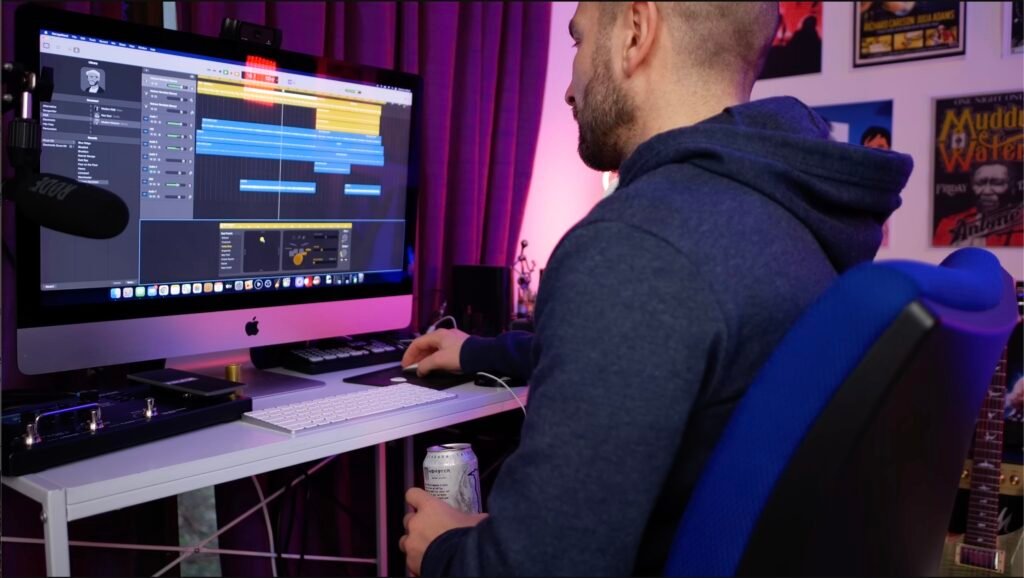 Using the NUX MG-30 Pedal in the studio